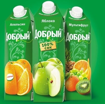 Сок Добрый 1 литр