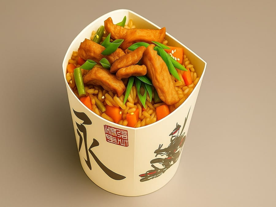 Рис WOK со свининой