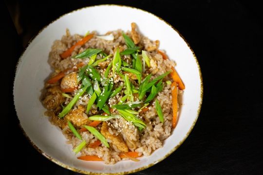 Тепаньяки с курицей