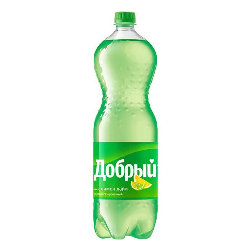 Лимонад Добрый вкус лимон-лайм 0.5 л.