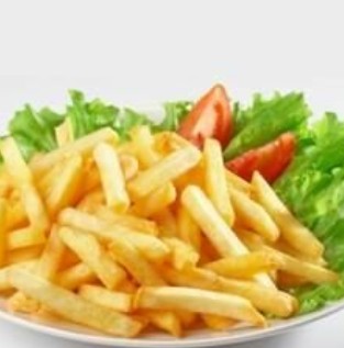 Картофель фри и соус