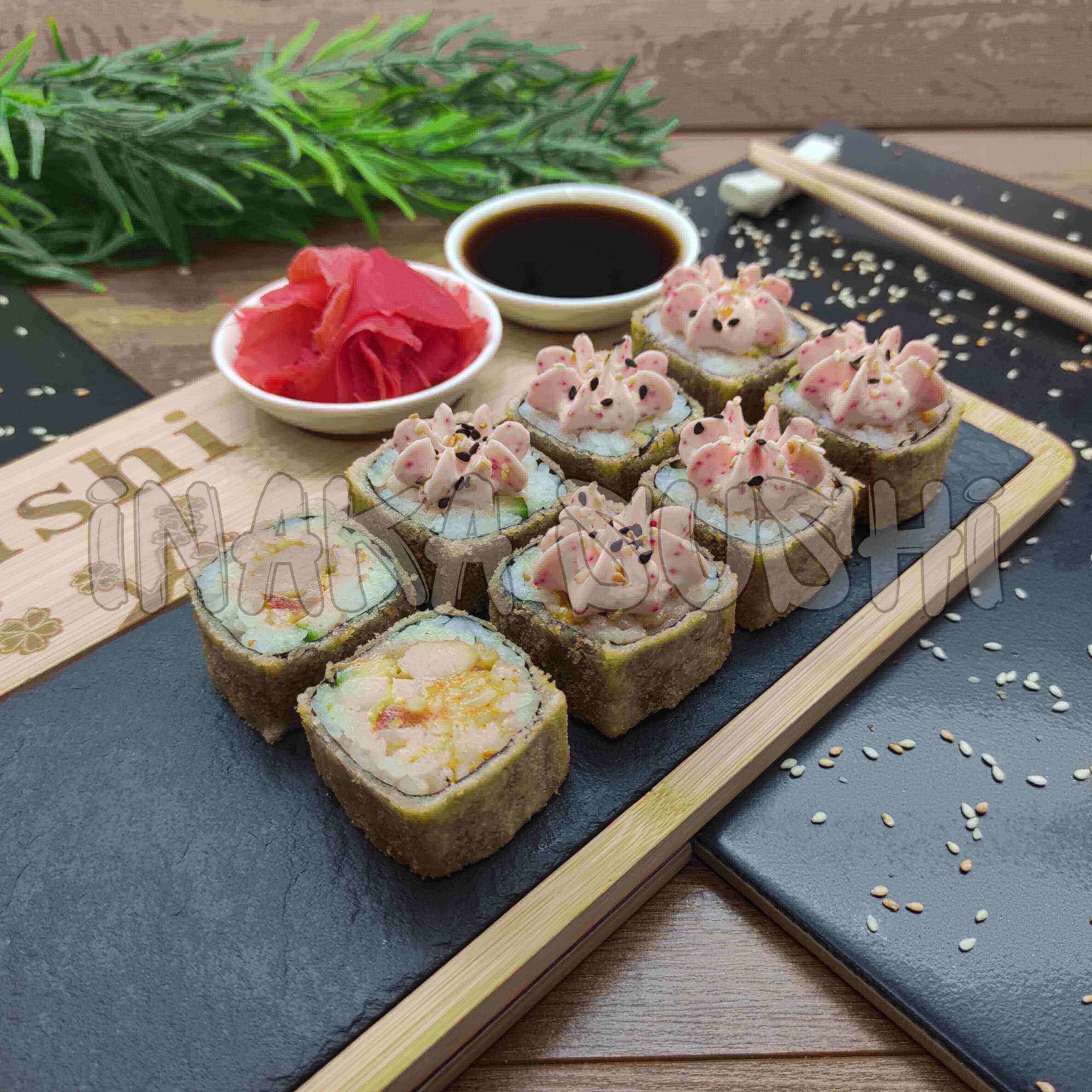 Темпура цезарь с курицей