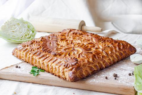 Пирог с капустой 2кг