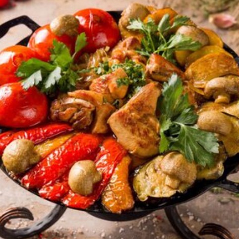 Садж из свинины