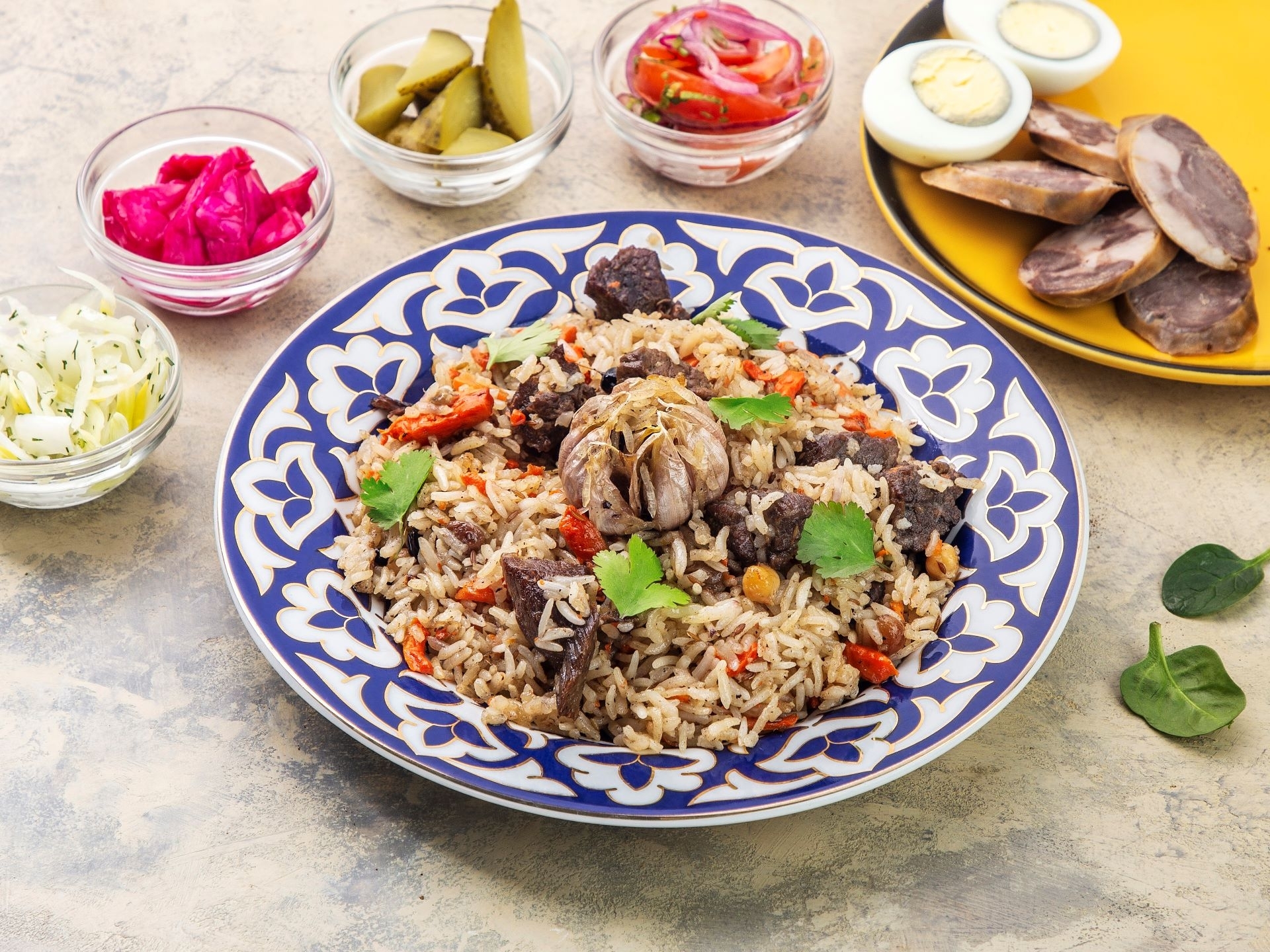 Плов с говядиной