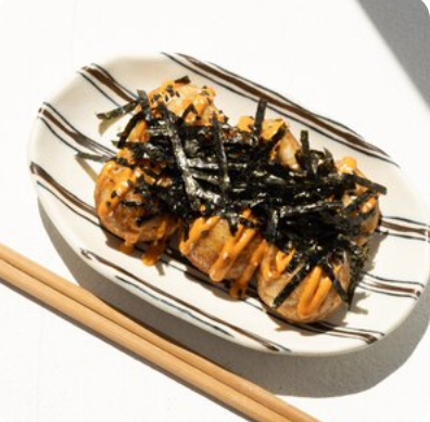 Такояки с осьминогом Спайси