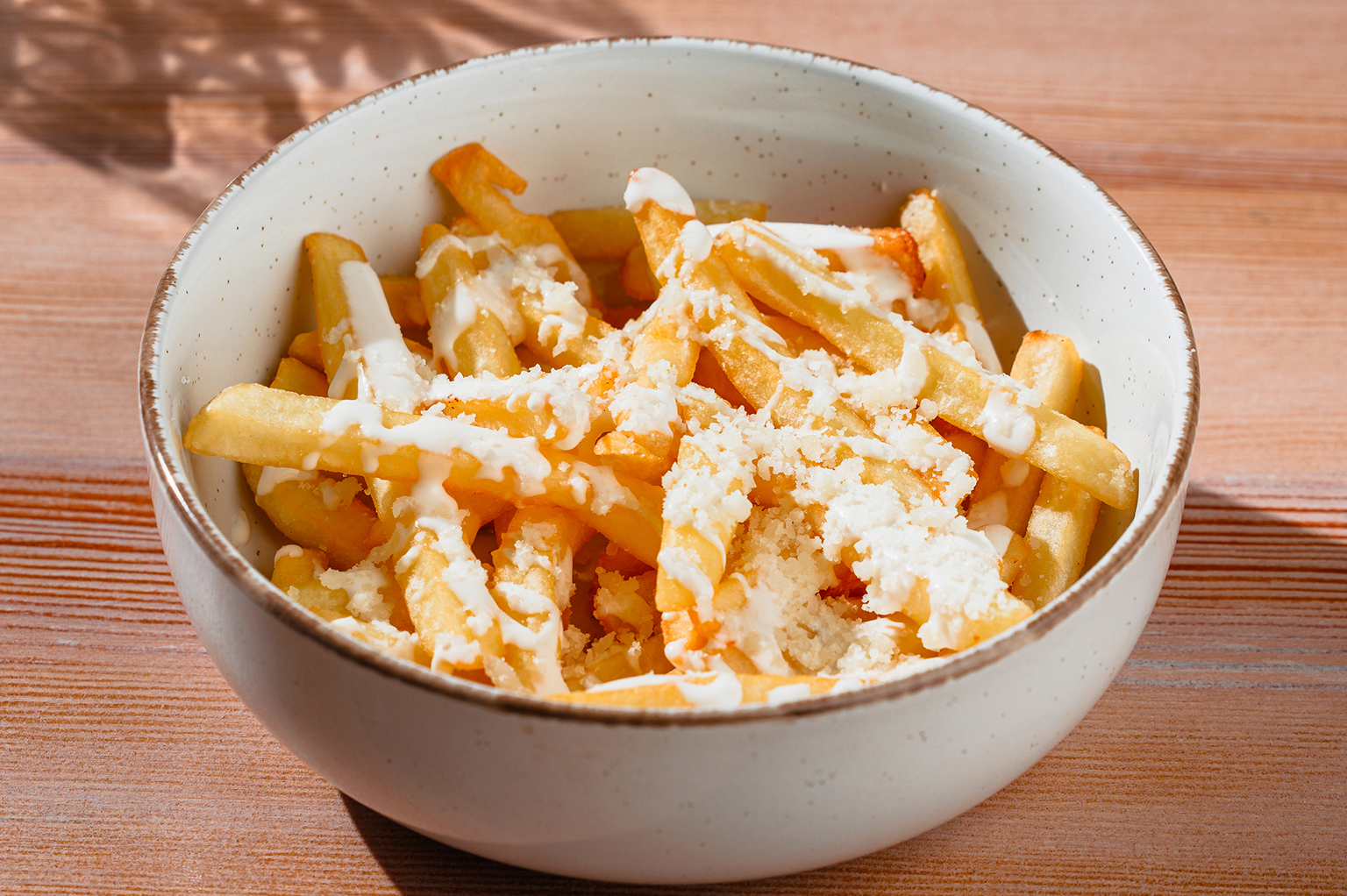 Картофель фри с сыром Грана Падано