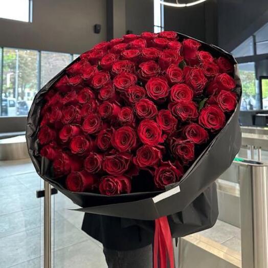 101 красная Роза стильное оформление