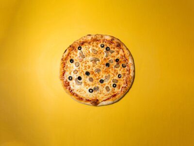 Грибная пицца