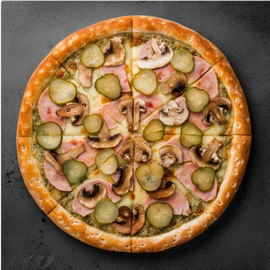 Пицца Деревенский плейбой 30см ЛОСОСНЕМ