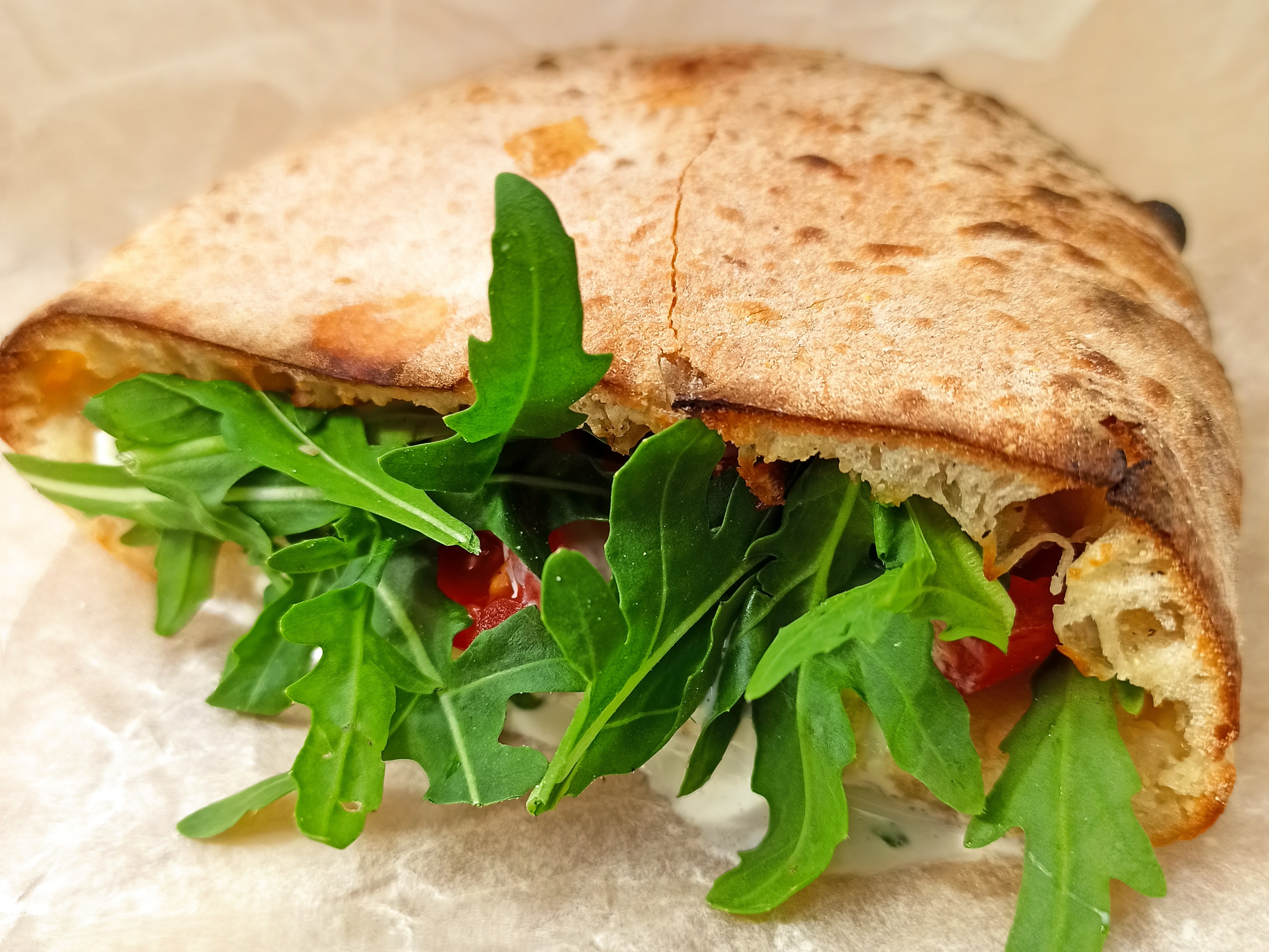 Пита Баклажан-руккола