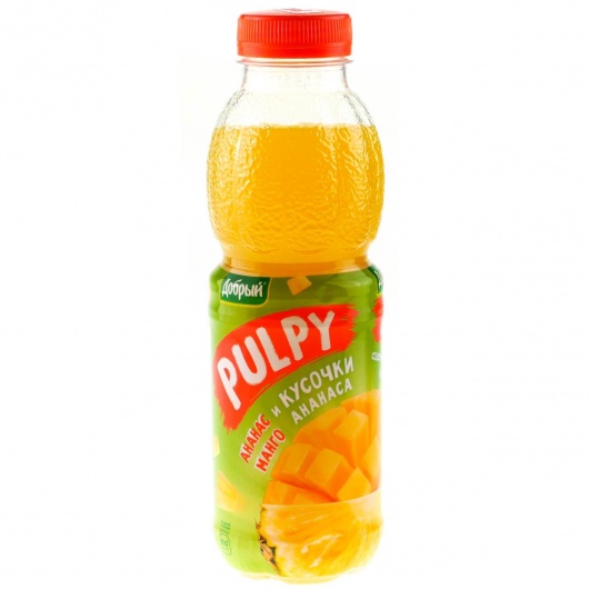 Добрый Pulpy ананас-манго 0,45л