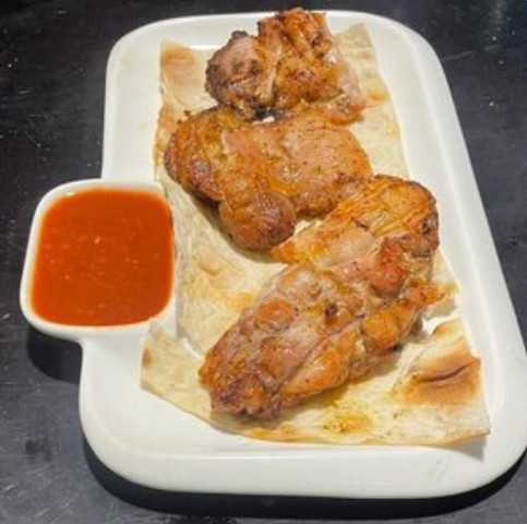 Шашлык из куриного бедра