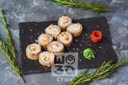 Темпура с лососем