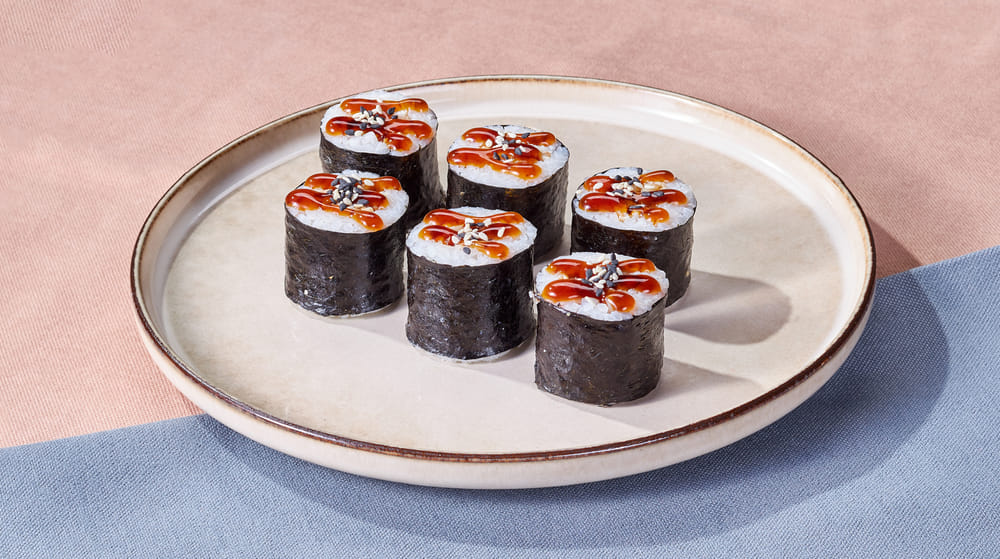 Ролл с угрем (мини)