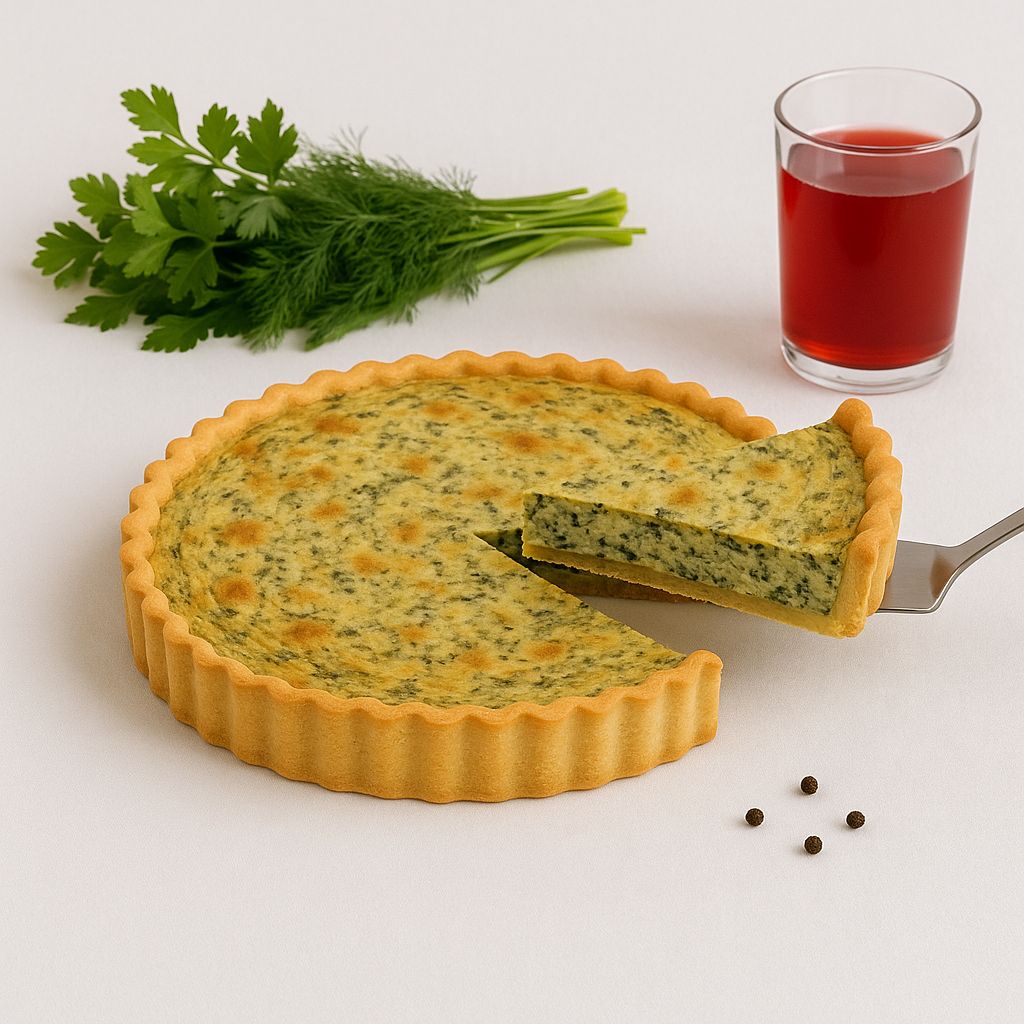 С зеленью,  творожным сыром и черным перцем, большой