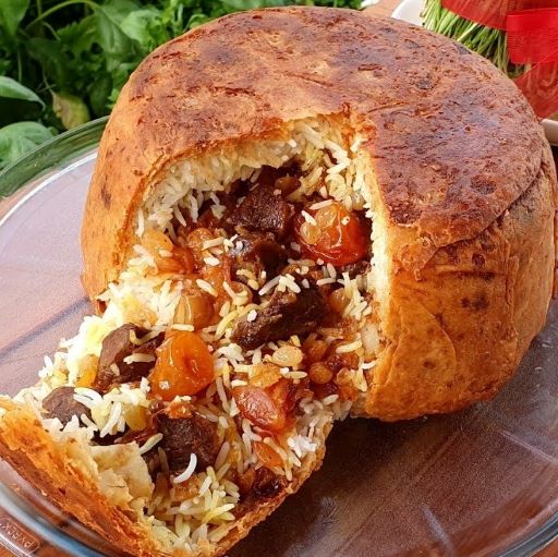 Шах-плов с бараниной