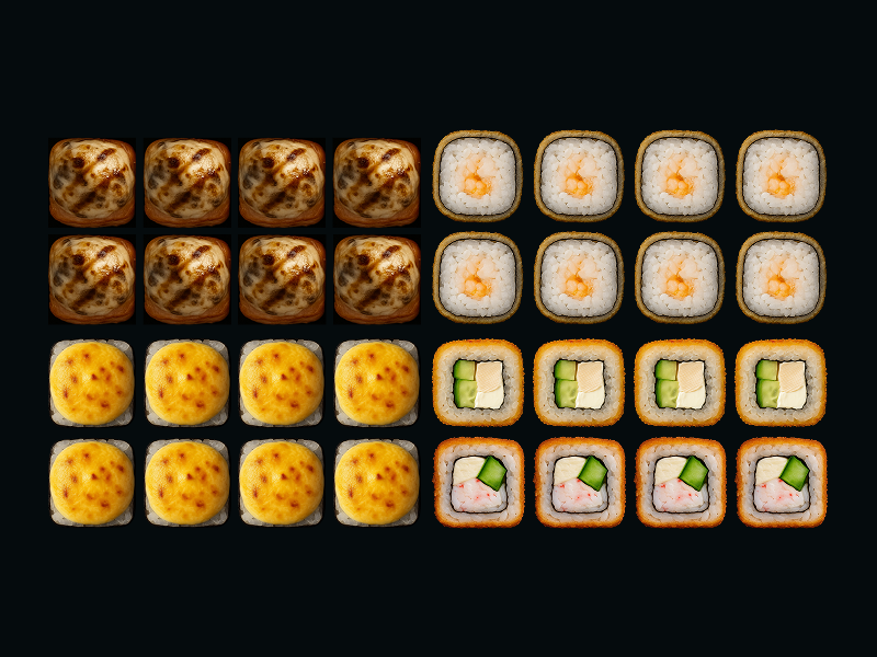 CH сет "вулкан" 32 шт.