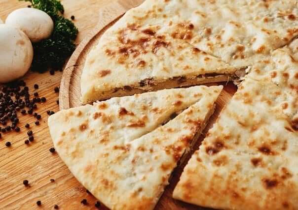 С грибами и сыром