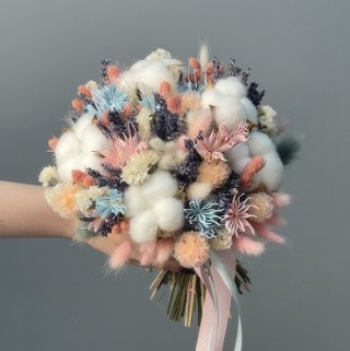 Свадебный букет "Бесконечность"