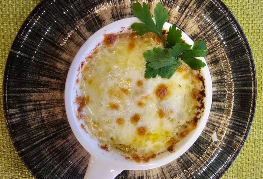 Жульен с курицей и грибами