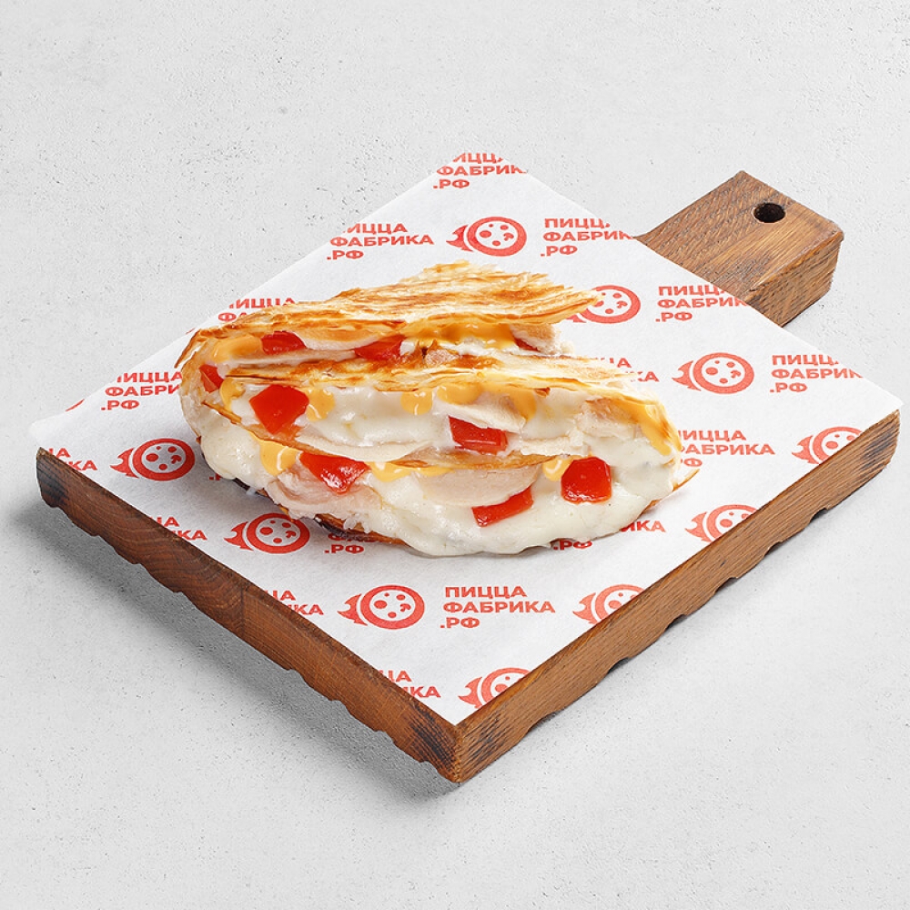 Кранч с курочкой и соусом гриль-бургер 160гр