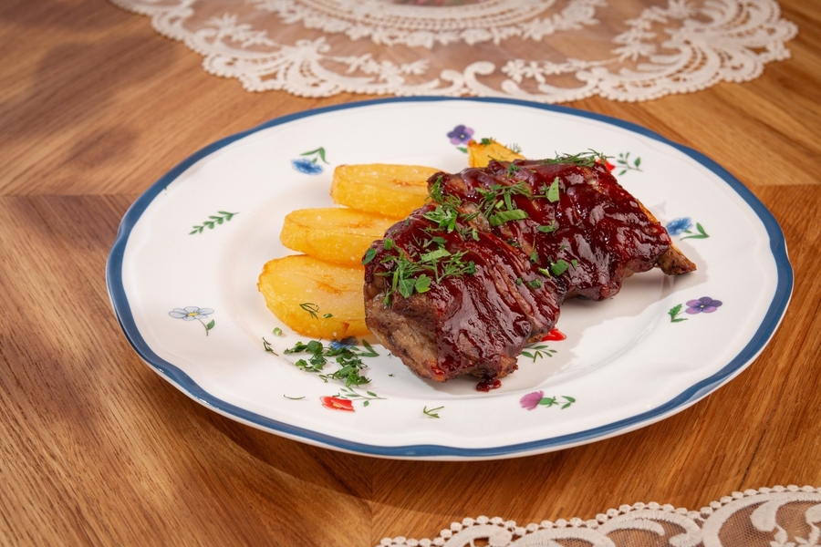 Нежные ребра BBQ