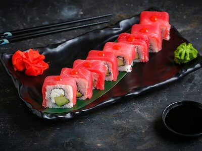 Соломон ролл с тунцом