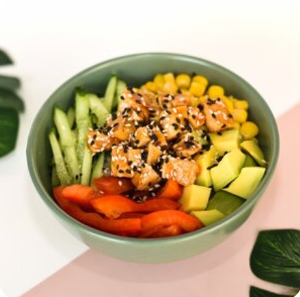 Поке Курочка терияки Mini