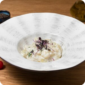 Ньокки с сыром скаморца