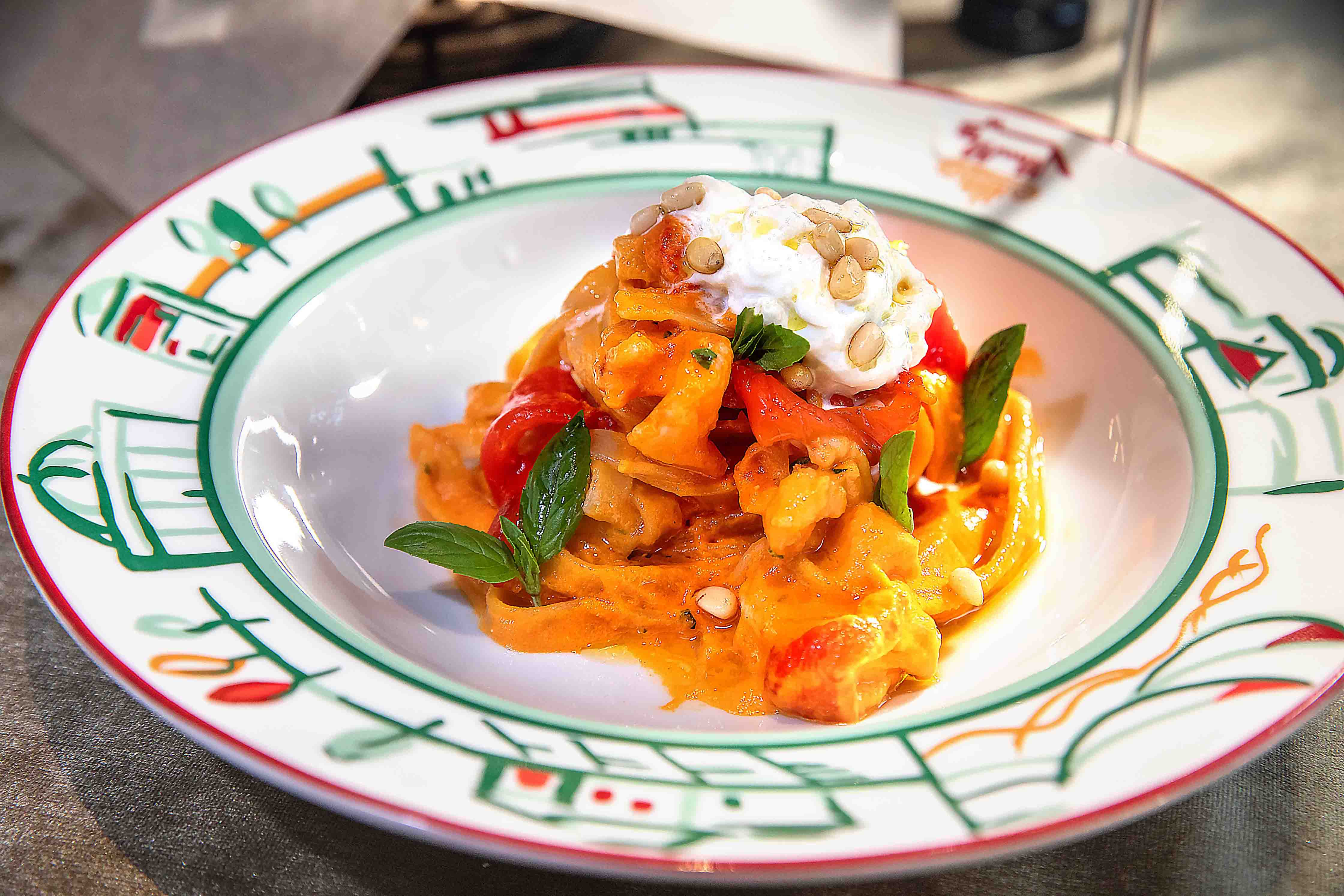 Тальятелле с соусом Романеско