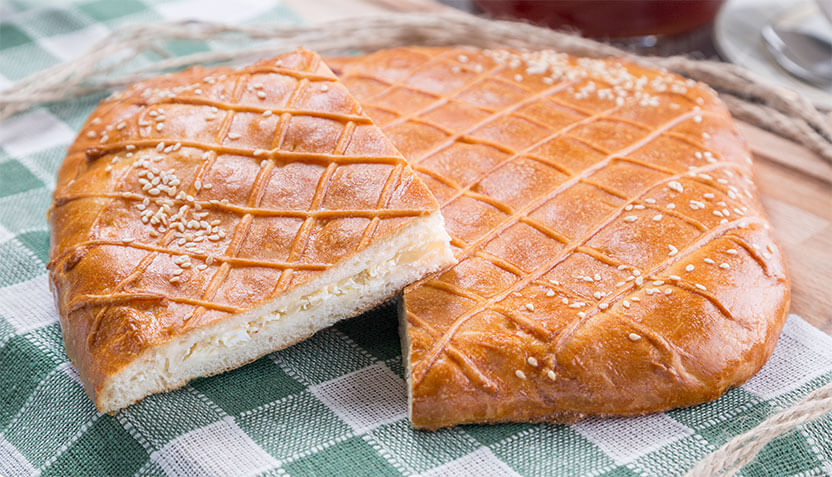 Пирог с капустой 1 кг