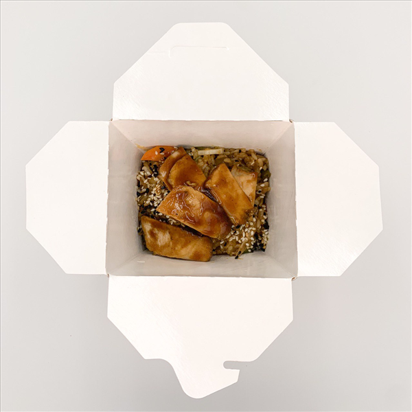 Тяхан со свининой