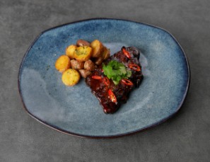 Ребра свиные в соусе чили