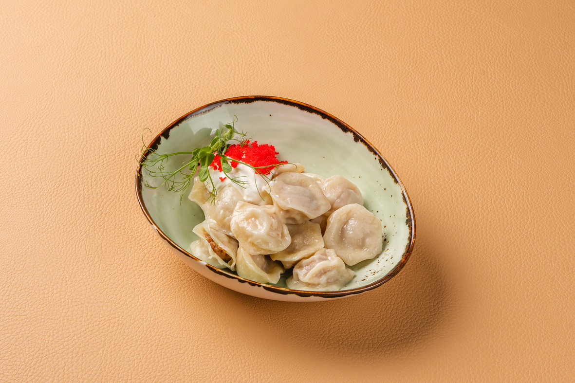 Пельмени щука отварные