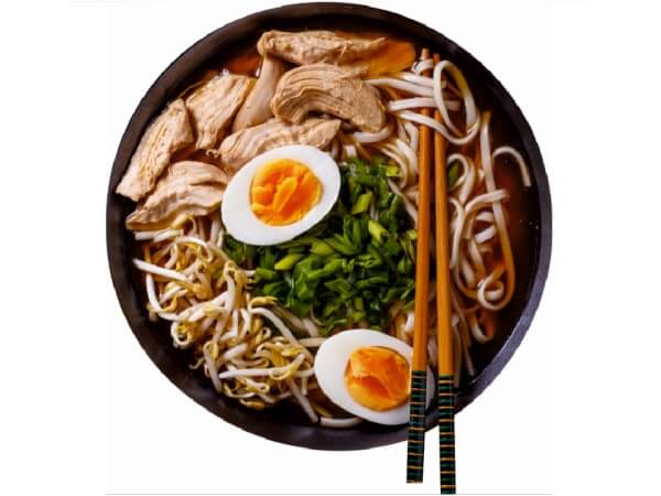 Рамен с курицей