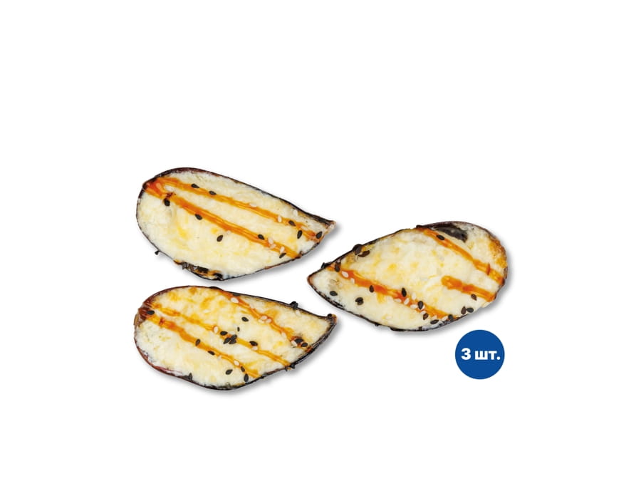 Запечённые сырные мидии