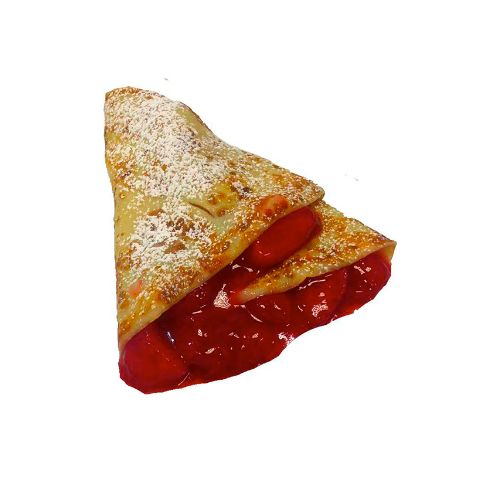 Блин с клубникой