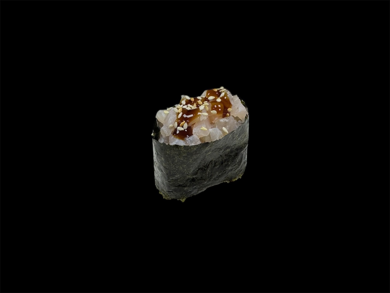 Гункан с окунем