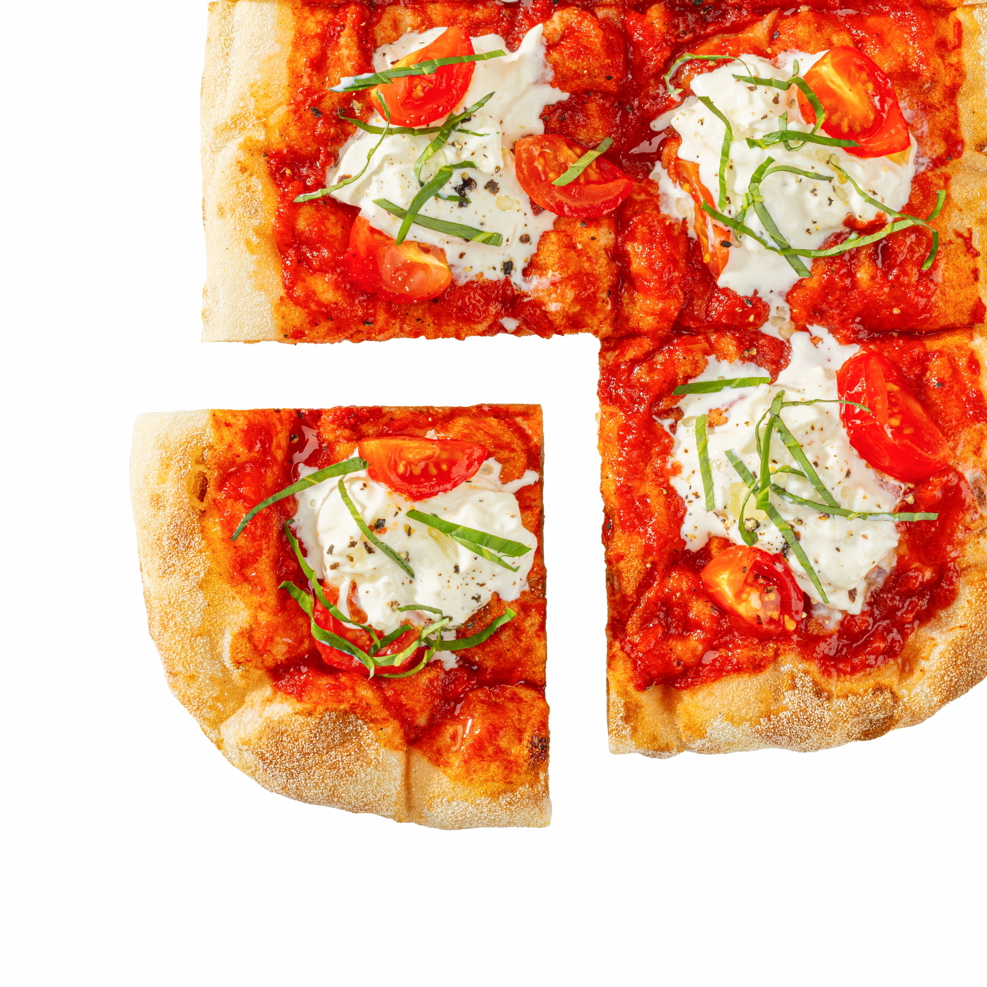 С базиликом и страчателлой