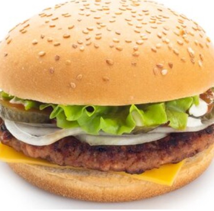 Чизбургер Гулливер с маринованным огурцом