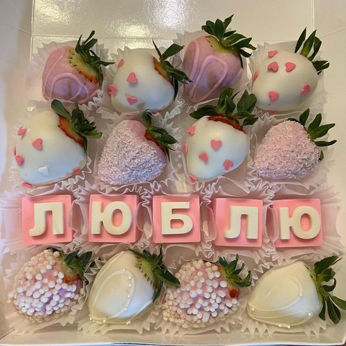 Клубника в шоколаде Люблю