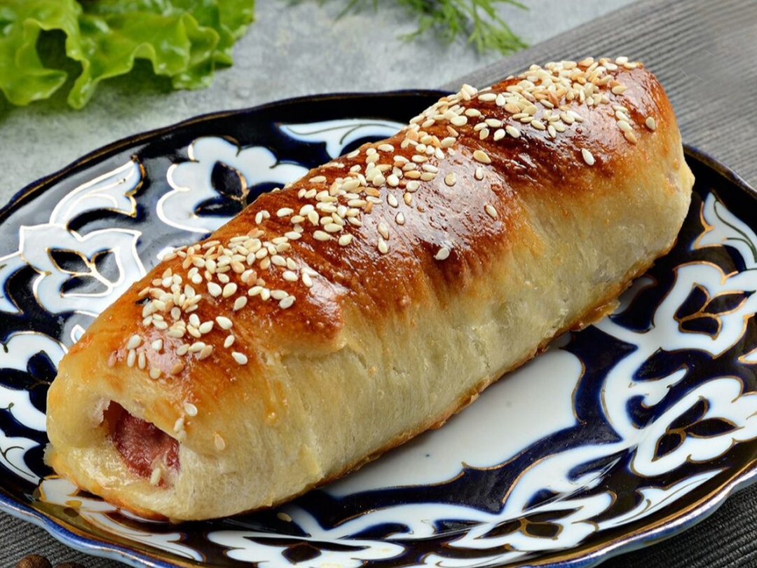 Люля-кебаб говядина в тесте