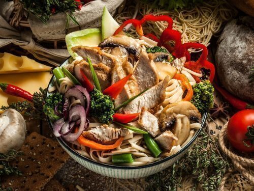 WOK Лапша c курицей