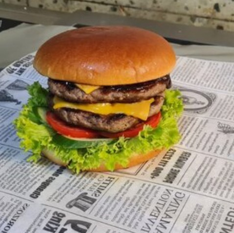 Двойной Нью-Йорк бургер