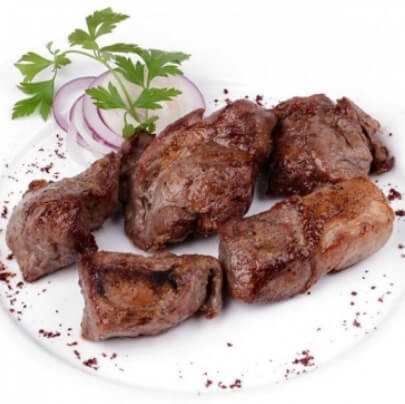 Шашлык из бараньей мякоти