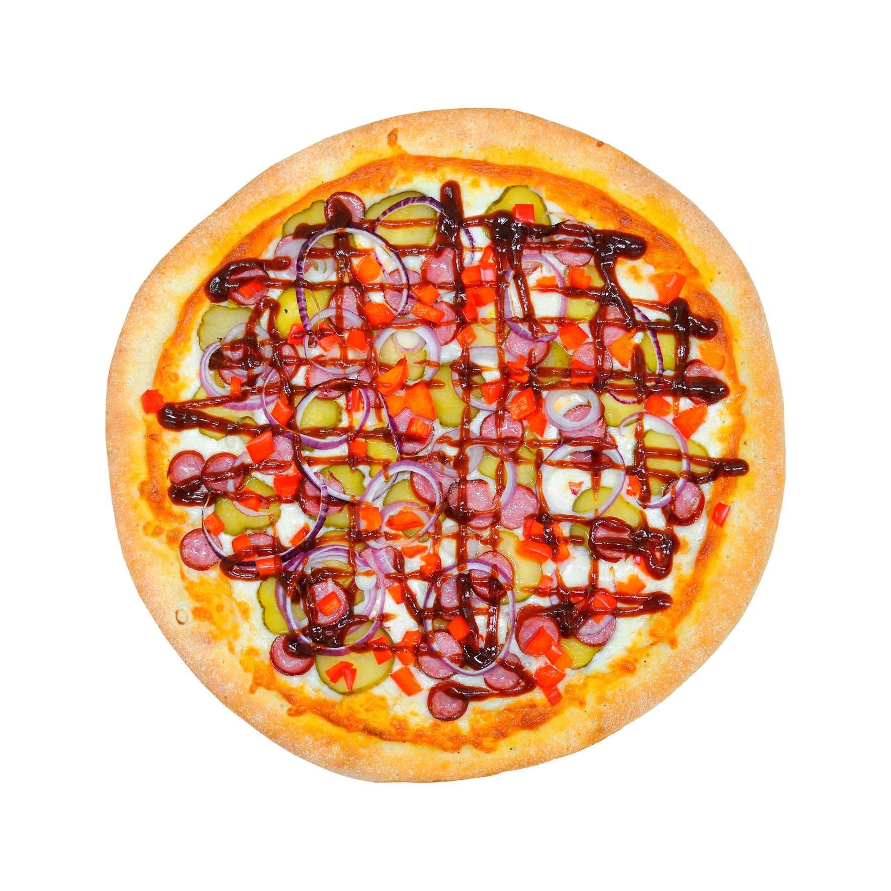 Барбекю пицца