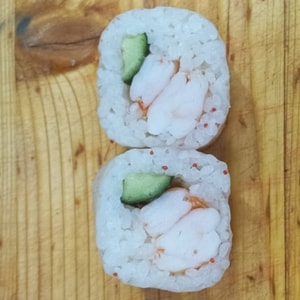 Эби маки в рисовой бумаге 1 шт
