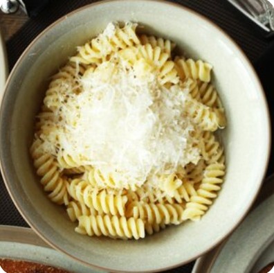 Фузилли с пармезаном