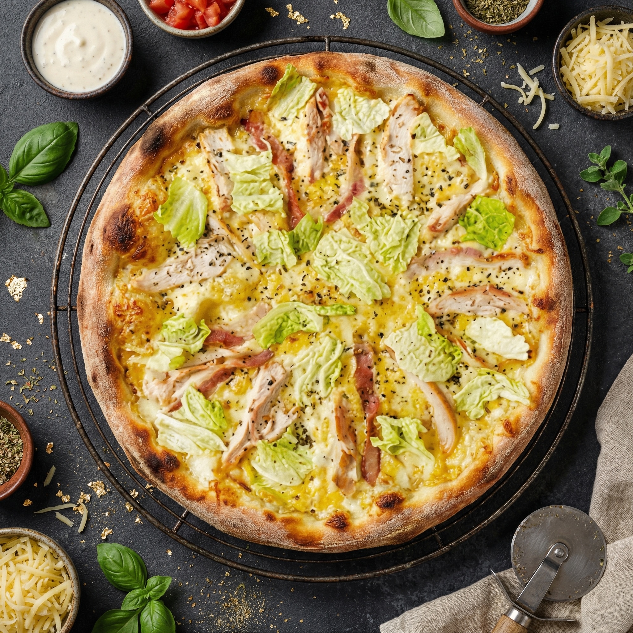 Пицца S Цезарь